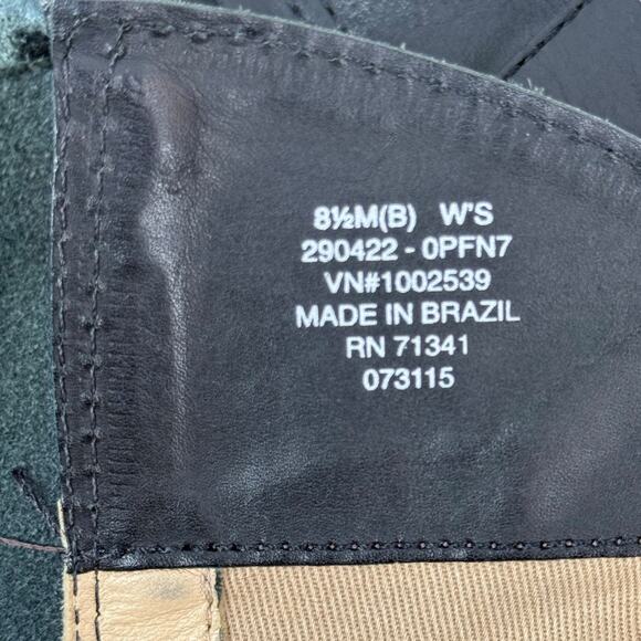 Vintage LL BEAN black leather tall equestrian boots with buckle trim - Picture 7 of 16